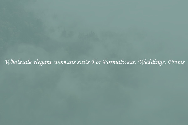 Wholesale elegant womans suits For Formalwear, Weddings, Proms