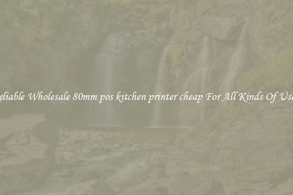 Reliable Wholesale 80mm pos kitchen printer cheap For All Kinds Of Users