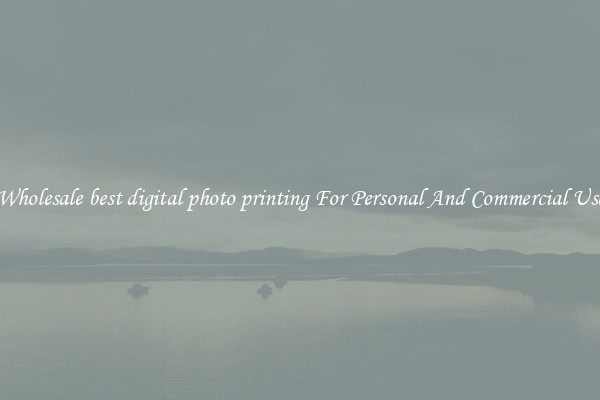 Wholesale best digital photo printing For Personal And Commercial Use