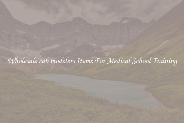 Wholesale cab modelers Items For Medical School Training