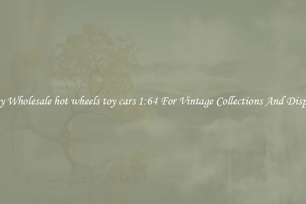 Buy Wholesale hot wheels toy cars 1:64 For Vintage Collections And Display