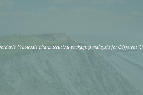 Affordable Wholesale pharmaceutical packaging malaysia for Different Uses 